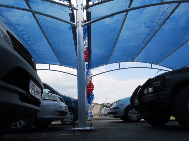 Car-Park shades @ METRO Supermaket, Rhodos