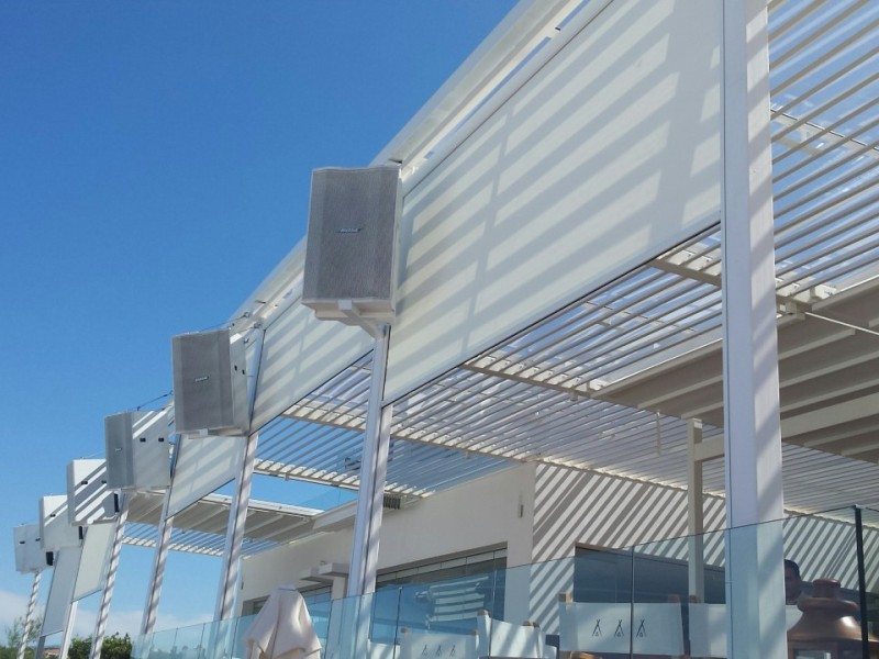 Zipline vertical systems @ Nikki Beach Hotel, Porto Heli