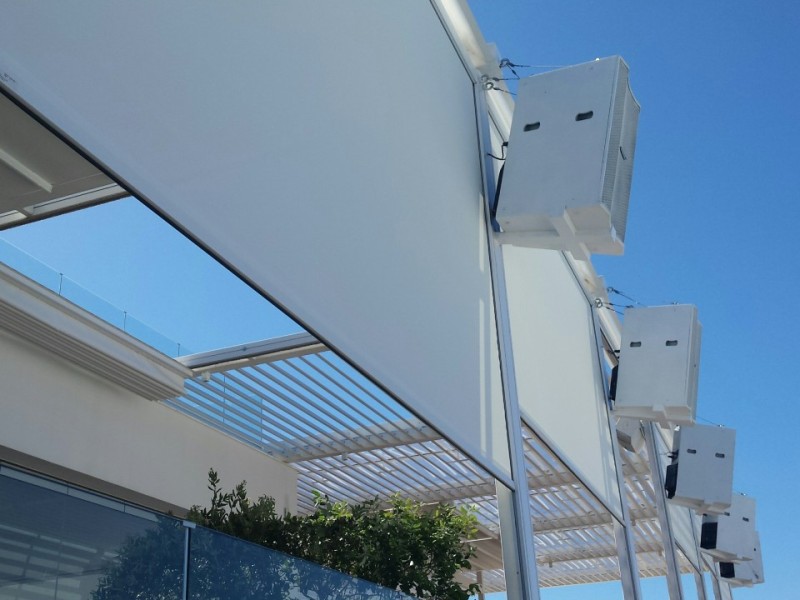 Zipline vertical systems @ Nikki Beach Hotel, Porto Heli