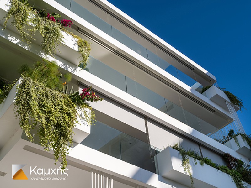 OpenLine vertical shading systems @ 'Ellinicon 4' complex