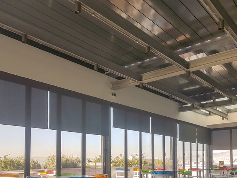 Aero Renson pergolas @ Thiseas Rehabilitation Center, Athens